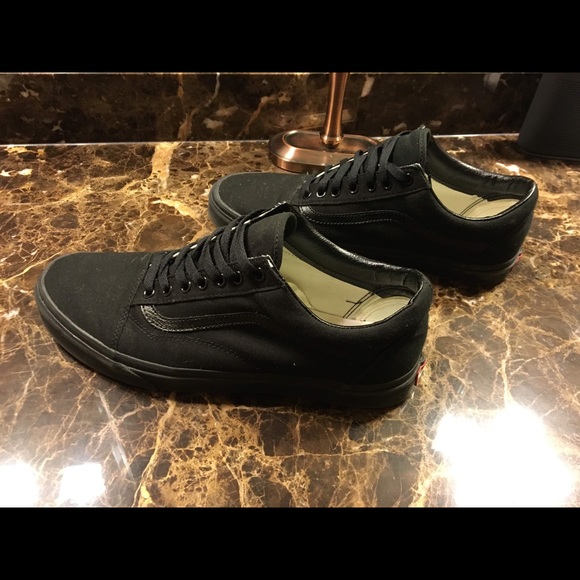 Vans Canvas Old Skool (Black/Black) - Picture 5 of 7